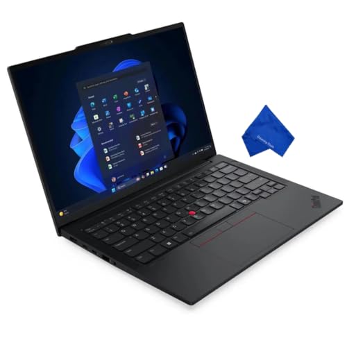 Image of Lenovo ThinkPad E14 Gen 7 14 inch Touchscreen Intel Core 7 240H 16GB DDR5 512GB SSD Windows 11 Pro - Black