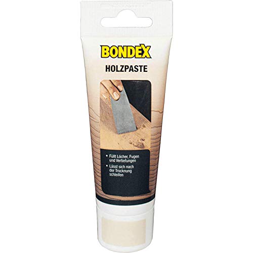 Bondex 419390 Pasta-Masilla para Reparar Grietas y Agujeros de Madera, Caoba, 0,12 KG