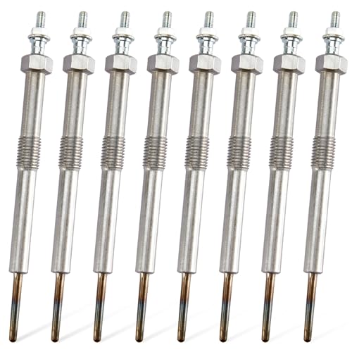 12639701 Diesel Glow Plugs 9G Compatible with 6.6 Duramax Chevy GMC LBZ LLY LML LMM LGH 2006-2016 Silverado Sierra 2500HD 3500HD Express Savana 2500 3500 Replace# 97364968