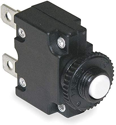 Carling Technologies Circuit Breaker, Thermal Circuit Breaker Type, Push Button Switch Type, Number of Poles: 1 - CMB-103-11C3N-W-A/10