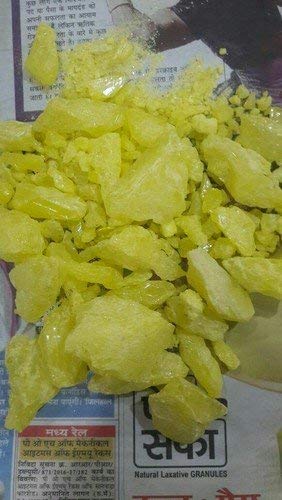 Seasol Amlasar Gandhak - Amla SAR Gandhak - Sulphur - Gandakam - Yellow Sulphur - 500 Grams - Loose Packed