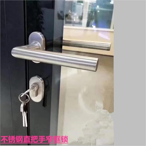 Serrure de porte acier inoxydable haut de gamme pour cadre étroit 85mm