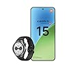 Xiaomi 15, 12+256GB, Verde, Lenti Leica Summilux, Fotocamera principale Leica da 50MP, Batteria da 5.240mAh, Ricarica HyperCharge da 90W, HyperAI (Caricabatterie non incluso) + Watch S4