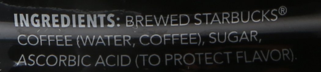 Starbucks Lightly Sweetened Iced Coffee, 48 Fl Oz