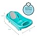 The First Years Newborn to Toddler Baby Bath Tub - Convertible 3-in-1 Baby Tub with Removable Sling - Ages 0 to 24 Months - Sure Comfort - Teal