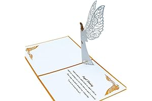 Guardian Angel Pop Up Card by Dekali Designs - 3D Get Well or Sympathy Card