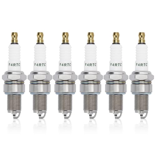 BPR4ES Spark Plug for Honda 98079-54846 92070-7004 92070-2112 NGK BPR4ES Torch F4RTC Spark Plug 6 PACK