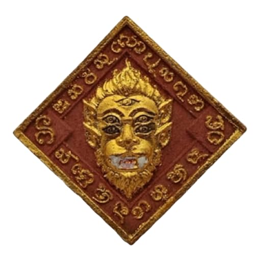 Thai Amulet 4 Ears 5 Eyes Si Hu Ha Ta Holy Lucky Wealth Money Rich Magic Eyes Amulet See Hoo Ha Dtaa 4 ears 5 eyes Magic Pendant by Arjan Subin