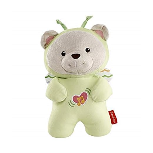 Fisher-Price Osito dulces sueños juguete de cuna para bebé (Mattel DFP20)