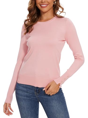 Image of Spicy Sandia Women's Long Sleeve Crewneck Sweaters Dressy Casual