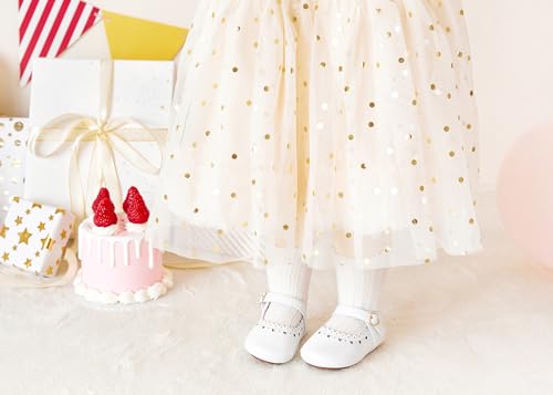 Image of PHIRAMIN Toddler Girl Mary Jane Dress Shoes-Little Girl School Uniform Shoes for Wedding Party
