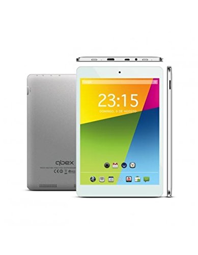 Tablet, Qbex TX24, 8GB, 7.85'', Prata