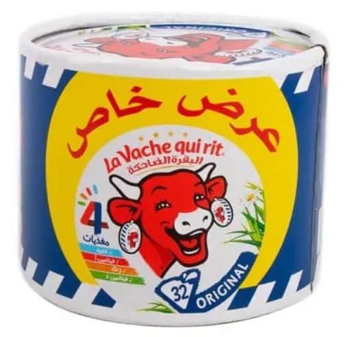 La Vache Creamy Original Spreadable Cheese Wedges, 120g X Pack Of 4 (France)-image-18