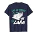 Life Is Better At The Lake - Pontoon Boat Gift T-Shirt