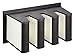 V-Bank Air Filter, 12x24x12", MERV 15