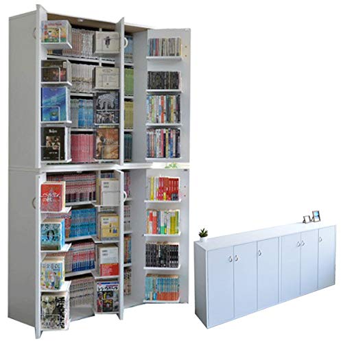 Amazon｜本棚 2個組 本収納 コミック DVD 収納 2個セット ラック