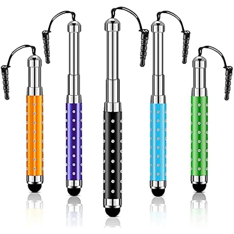5-Pack Retractable Stylus Pens by Weewooday Cover
