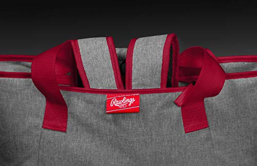 Rawlings Nfl Soft Sided Insulated Large Tote Cooler Bag, 30-Can Capacity, Kansas City Chiefs, Red #TOP2