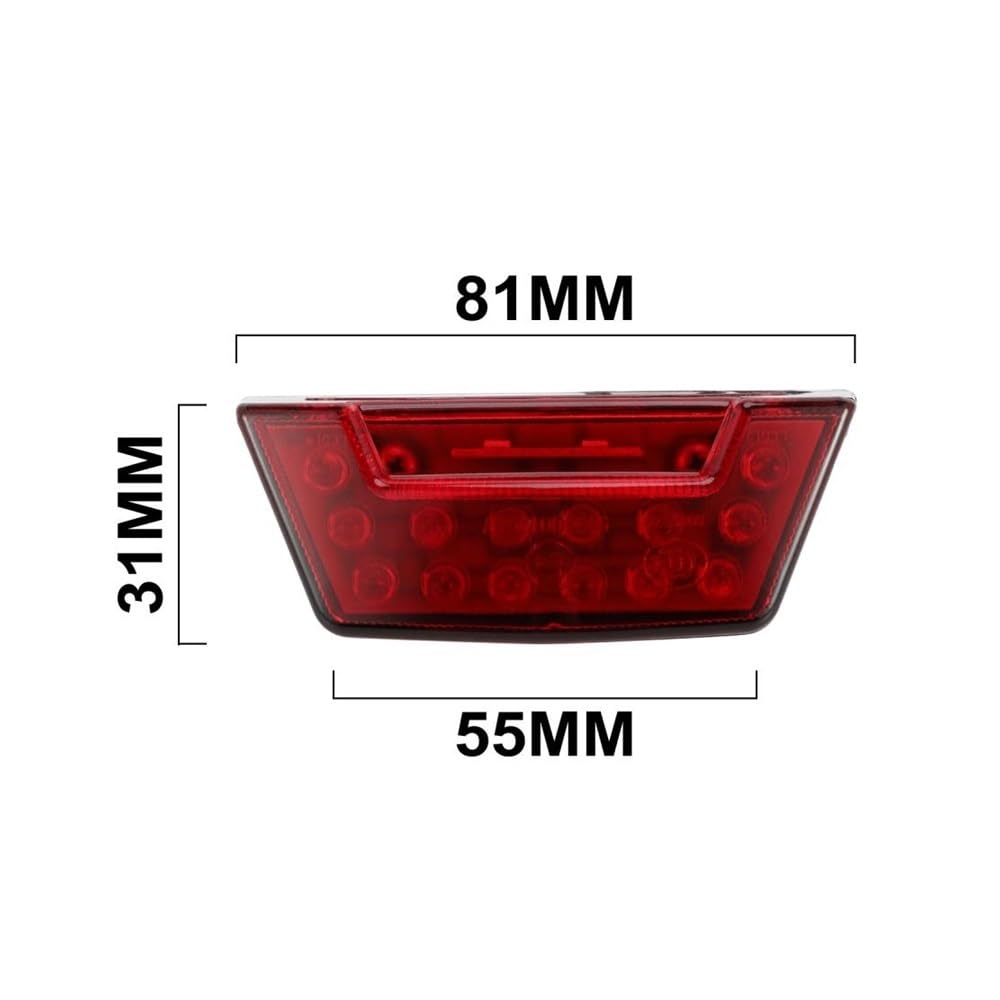 Fanale Posteriore Accessori per motociclette Fanale posteriore Luci freno Per Talaria Sting Per MX3 MX4 Veicolo Dirt E-Bike PP