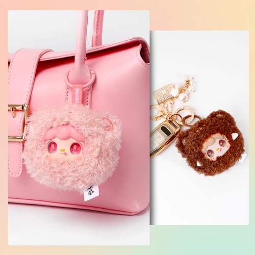 Perklzau Yooki Little Bear Surprise Doll, Plush Bag Charm Keychain Blind Boxes for Girls,Mystery Collectible Figures Gift for Teens&Adults - image 6