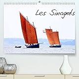 Auteur: Frédéric Bourrigaud Les Sinagots (Premium, hochwertiger DIN A2 Wandkalender 2022, Kunstdruck in Hochglanz): Photos d\'anciens bateaux de pêche du début du XXe siècle (Calendrier mensuel, 14 Pages )