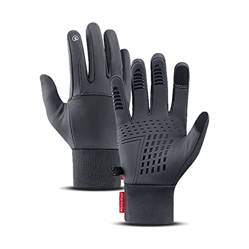 Guantes cortaviento para correr y esquí en invierno