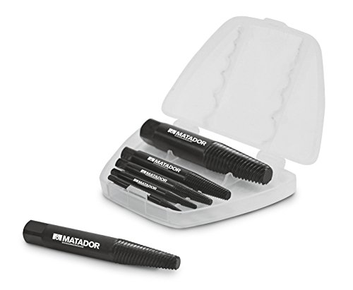 MATADOR Schraubenausdreher M3-M24 | Schraubenausdreher Set 6-teilig | Linksausdreher Set | MATADOR Werkzeug Nr. 07710002