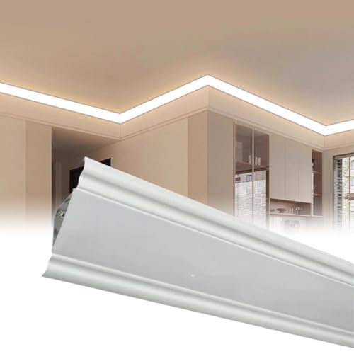 Difusor de perfil de aluminio para tiras LED con disipación térmica