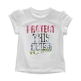 Under Armour Girls White UA Protect This House I Will Big Text Shirt (6)