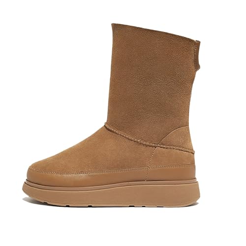 Bottes courtes Fitflop Gen-ff en peau de mouton double face pour femme