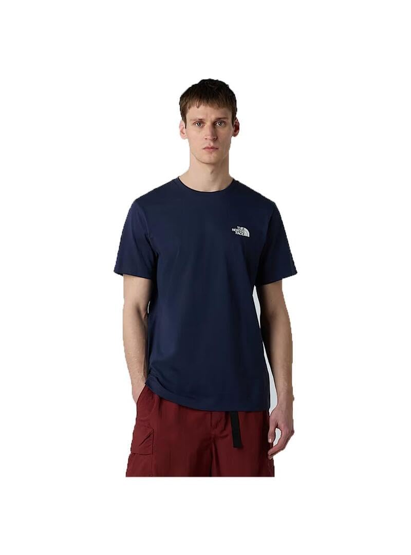 The North Face Men's Simple Dome T-Shirt, Dusk Blue, M