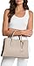 Michael Kors Ruthie Large Satchel, Silver-Tone Hardware/Light Sand
