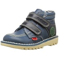 Kickers Boys Kick Style Leather IM Boots 112436 Dark Blue 10 UK Child, 28 EU