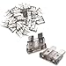 Baomain ATC-2 Grey ATO / ATC 2 Amp Fast-Acting Automotive Blade Fuses - 25 Pack