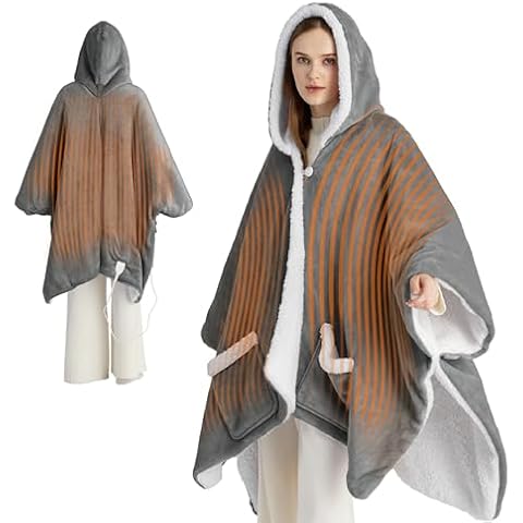Bedsure Heated Blanket Shawl Cover