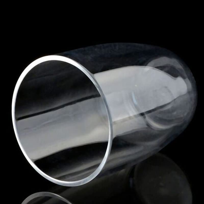 Crisol de cuarzo, con tapa, resistente a la temperatura for calentamiento de laboratorio | Resiste hasta 1100 °C a largo plazo y 1450 °C a corto plazo. transmitancia de luz(10ML 3pcs)
