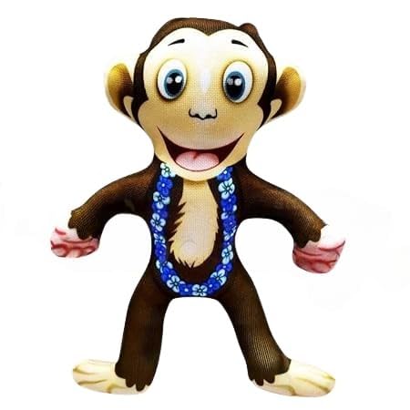 Image of Monkey Soft Toy for Kids | Cute Plush Animal Doll | Inspired by Vedic Culture Storytelling | Soft & Safe Fabric | Lightweight & Washable | Gift for Kids Learning & Play