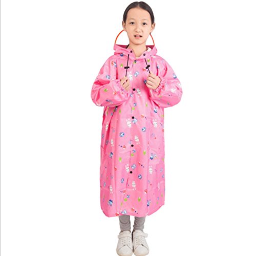 Hongyan Raincoats Raincoat Children Waterproof Bag School Bag Raincoat Boys Girls Student Raincoat