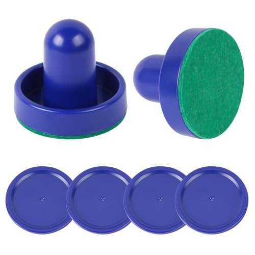 TOSAMZOO 1 Set Mini Air Hockey Pushers and Air Hockey Pucks Great...