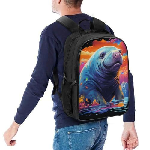 Mochila infantil impermeable Manatees de primaria que soluciona la falta de espacio escolar 5