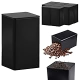 KineticKraft 8 PCS Tarros de Té Clásicos Rectangulares para Té Suelto 150 g,...