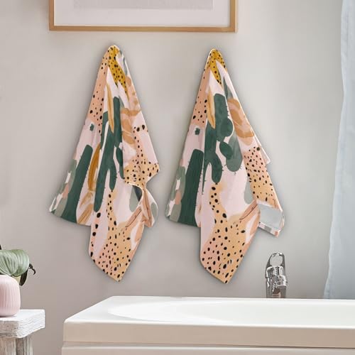 Toallas de mano de cactus rosa para un baño moderno y sesiones de gimnasio con estilo 5