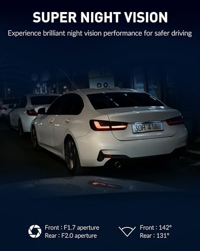 BlackVue DR970X-2CH Plus II Dash Cam – 4K UHD Front & Full HD Rear with STARVIS 2 & HDR, Fast Boot, USB-C, Video Playback via Wi-Fi, Cloud Remote Access, Smart Parking Mode (64GB)