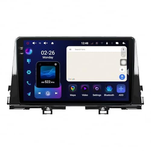 Navigateur GPS pour KIA Opirus avec caméra de recul HD et Mirrorlink