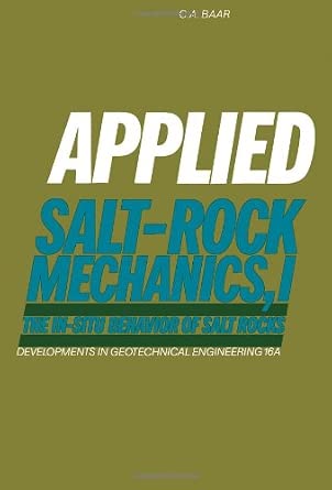 Applied Salt-rock Mechanics: v. 1 book cover