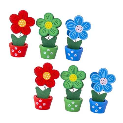 PartyKindom Blumen Memo Clips 6 Stück