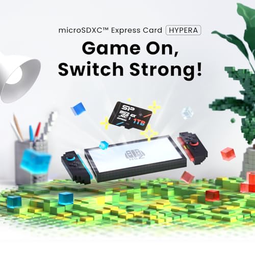 シリコンパワーmicroSDXC Expressカード 1TB 最大読込880MB/s 最大書込700MB/s Nintendo Switch 2動作確認済 4K動画 ゲーム SP001TBSTEI31V10