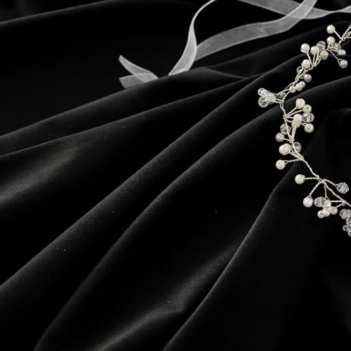 Woaboy Velvet Curtains 90 Drop Black Curtain for Living Room Thermal Blackout for Bedroom Luxury Eyelet Drapes Super Soft Window Treatment Insulated Soundproof & Room Darkening W 90 x L 90 2 Panels - Image 5