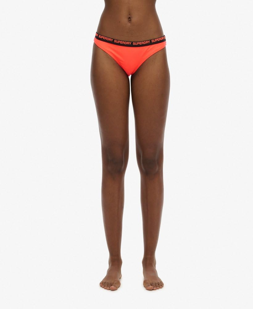 Superdry Damskie wyrafinowane, elastyczne majtki bikini