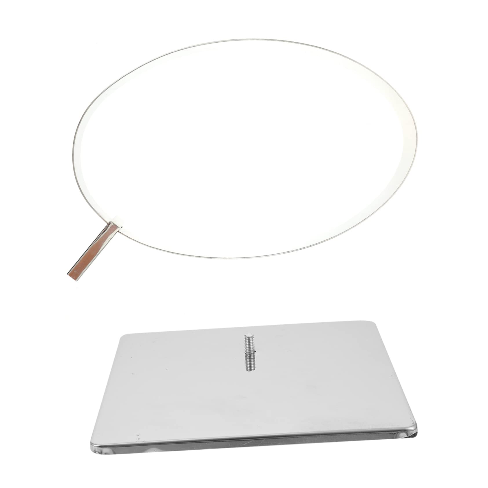 Cabilock Stainless Steel Belt Display Belt Holder Hanger Plate Stands for Display Stand Rack